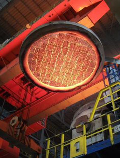 青島特鋼鋼包蓋保溫施工